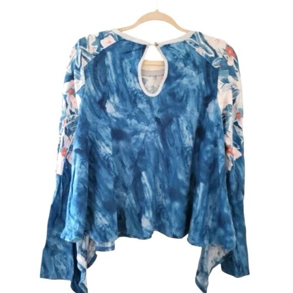 Anthropologie Meadow Rue Linen Fields Swing Top S NWOT - Picture 5 of 11